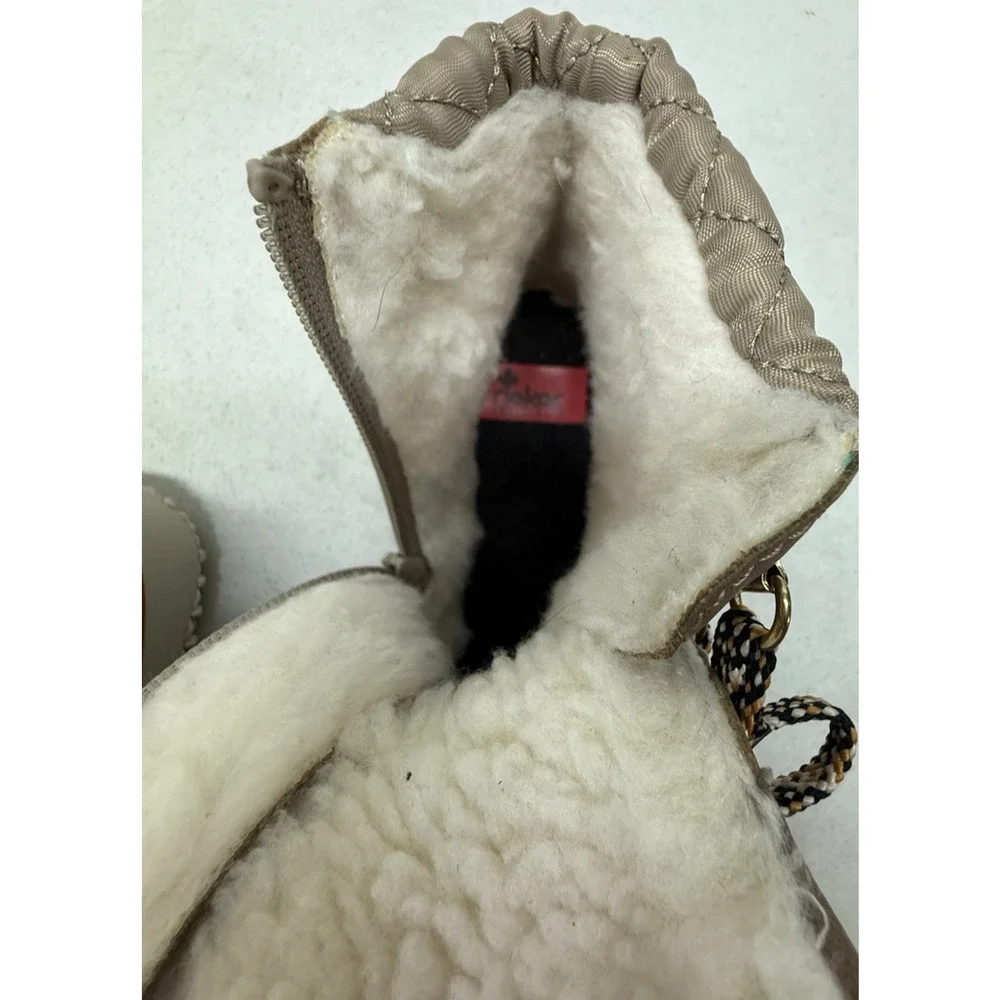 RIEKER Tex Ankle Boots Winter Sherpa Lined Womens EU 39 US 8 Side Zip